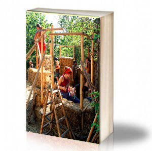 Book Cover: "Балерина" - демонстрационна къща изградена със сламени бали